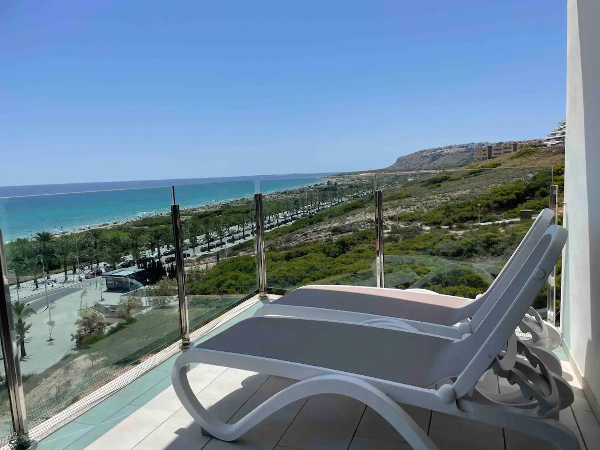 Great Views First Line Teleworkers And Families Unforgetable Apartment Arenales del Sol Bagian luar foto