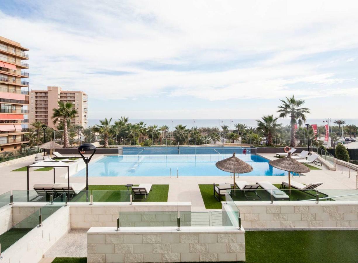 Great Views First Line Teleworkers And Families Unforgetable Apartment Arenales del Sol Bagian luar foto