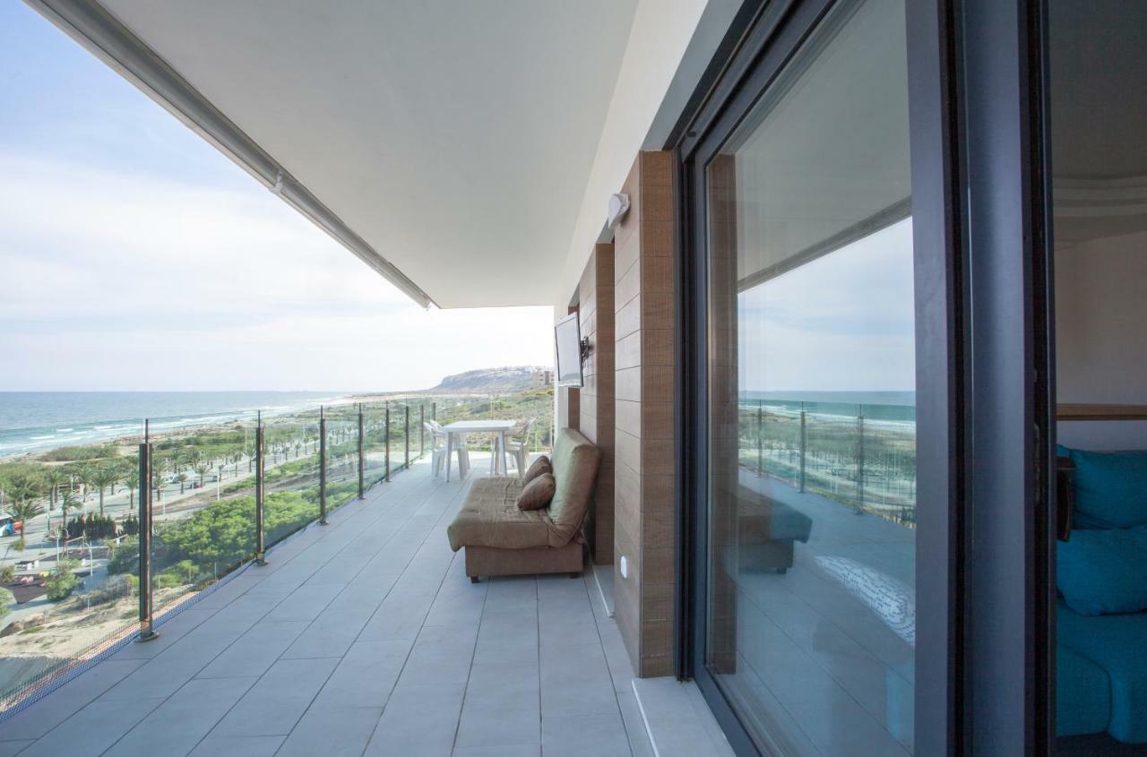 Great Views First Line Teleworkers And Families Unforgetable Apartment Arenales del Sol Bagian luar foto