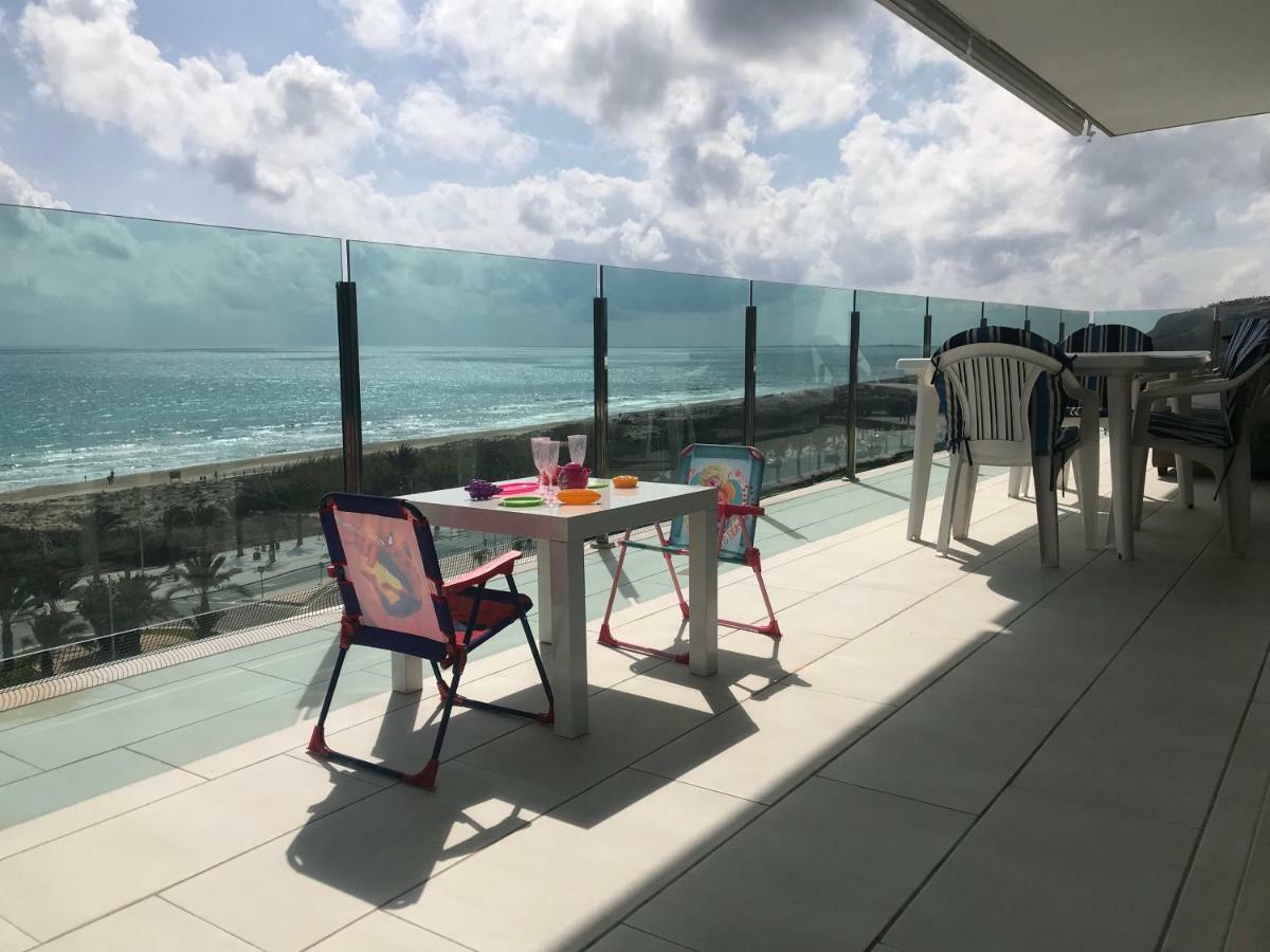 Great Views First Line Teleworkers And Families Unforgetable Apartment Arenales del Sol Bagian luar foto